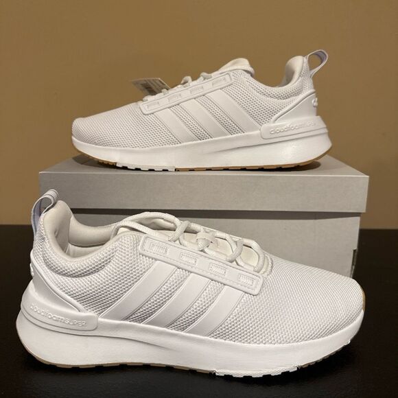 adidas Shoes - Adidas Racer TR21 Running Shoes White Low Top Sneakers Gx4207 Women’s Size 8
